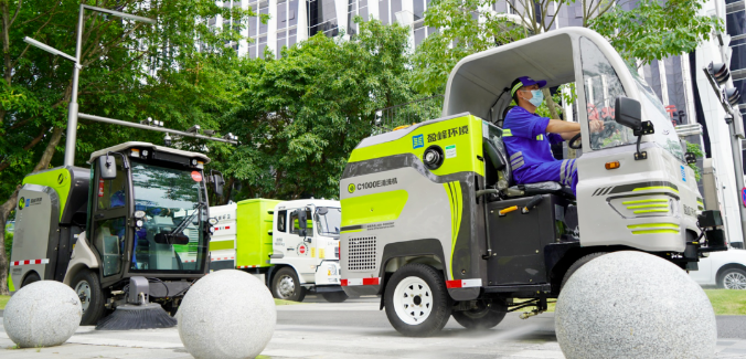 智慧环卫技术加持，今年会jinnianhui环境助力深圳数字抗疫